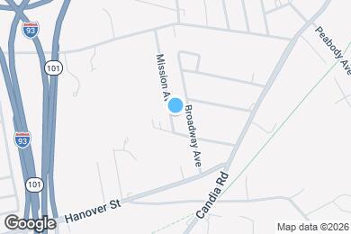 Map image of the property - 43 Mission Ave