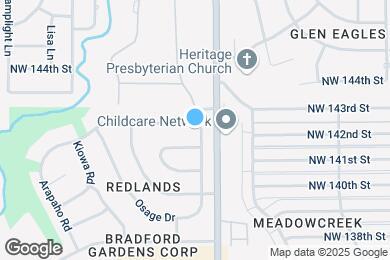 Map image of the property - 1100 NW 141st St