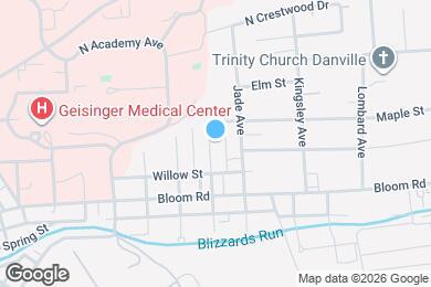 Map image of the property - 44 N Ardmoor Ave