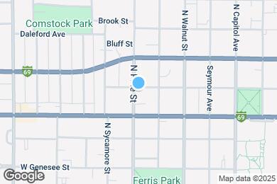 Map image of the property - 730 N Pine St