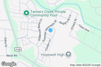 Map image of the property - 9733 Tidal Ct