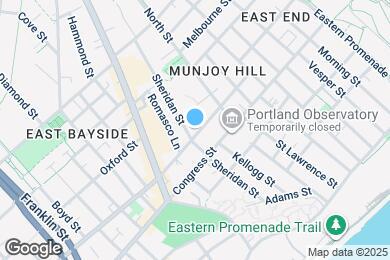 Map image of the property - 59 Cumberland Ave