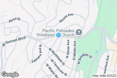 Map image of the property - 16070 W Sunset Blvd