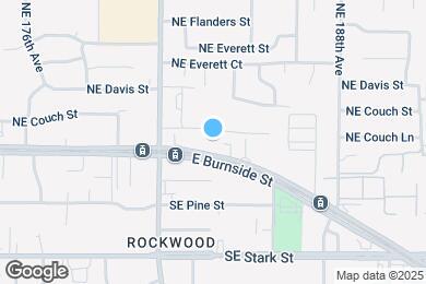 Map image of the property - 18245 E Burnside St