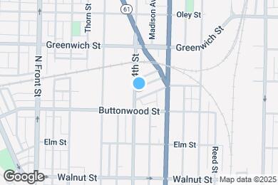Map image of the property - 409 Woodward St