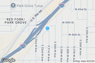 Map image of the property - 4540 S 31st W Ave
