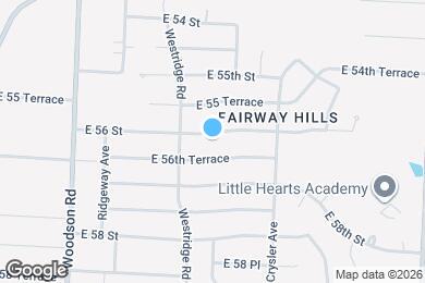 Map image of the property - 12017 E 56 St
