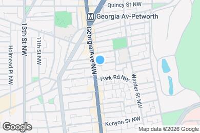 Map image of the property - 650 Newton Pl NW