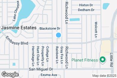 Map image of the property - 9226 Rainbow Ln