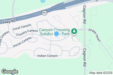 Map image of the property - 5727 Sandy Canyon