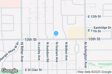 Map image of the property - 5806 10th St