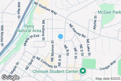 Map image of the property - 975 NE B St
