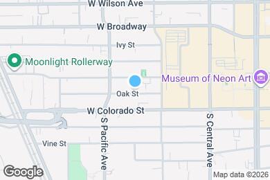 Map image of the property - 439 Oak St