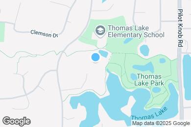 Map image of the property - Thomas Lake Pointe