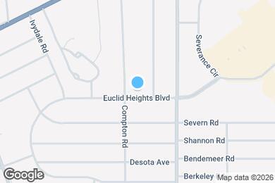 Map image of the property - 3395 Euclid Ave