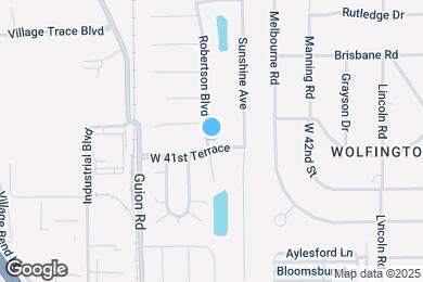 Map image of the property - 4123 Robertson Blvd