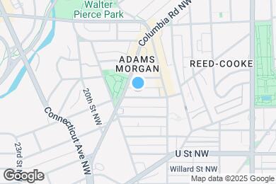 Map image of the property - 1845 Kalorama Rd NW