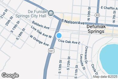Map image of the property - 30 Live Oak Ave E