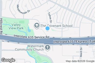 Map image of the property - Dallas, TX Apartment Homes