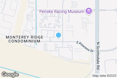Map image of the property - 6900 E Princess Dr