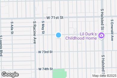 Map image of the property - 7210 S Carpenter St