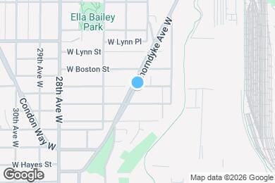 Map image of the property - 2012 Thorndyke Ave W