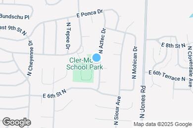 Map image of the property - 706 N Aztec Dr