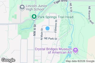 Map image of the property - 1137 NE Monroe St