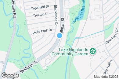 Map image of the property - 6900 Skillman St