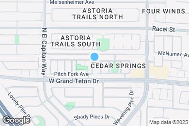 Map image of the property - 8036 N Copperhead Creek St