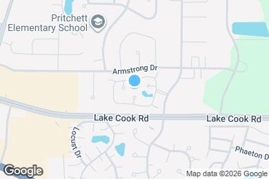 Map image of the property - 474 Le Parc Cir