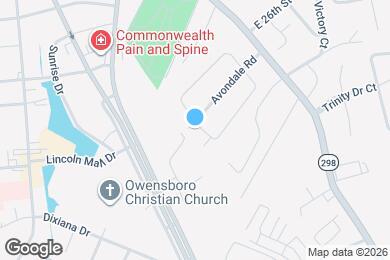 Map image of the property - 2700 Castlewood Pl