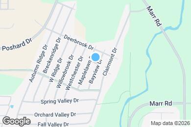 Map image of the property - 4682 Bayview Dr