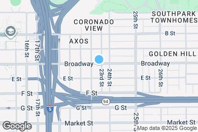Map image of the property - 970 23rd St