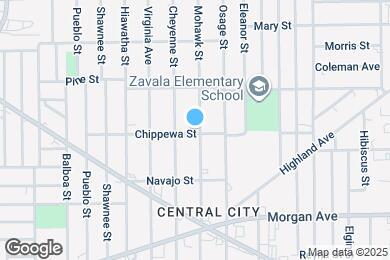 Map image of the property - 345 Mohawk St