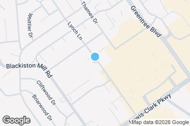 Map image of the property - 1527 Lynch Ln