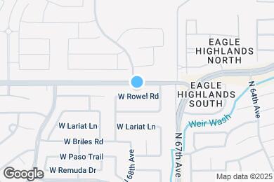 Map image of the property - 6782 W Rowel Rd