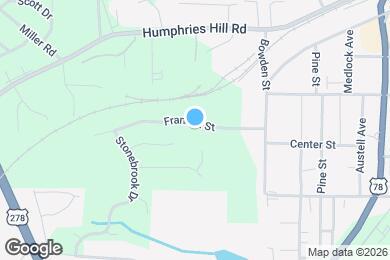 Map image of the property - 3095 Franklin St