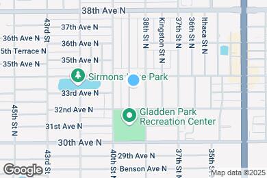 Map image of the property - 3311 39th St N