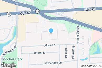 Map image of the property - 580 Mesa Dr