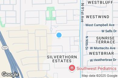 Map image of the property - 9233 W Roma Ave