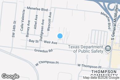 Map image of the property - 2722 Robles St