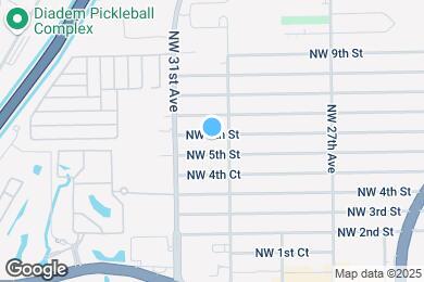 Map image of the property - 3014 NW 6th St