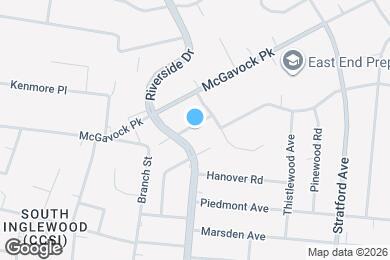 Map image of the property - 1408 Oakhurst Dr
