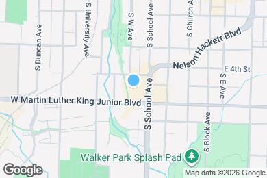 Map image of the property - 525 S School Ave