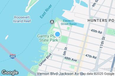 Map image of the property - 46-30 Center Blvd