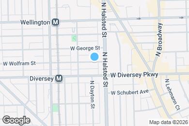 Map image of the property - 839 W Wolfram St