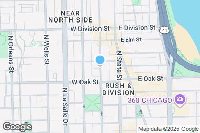 Map image of the property - 1064 N Dearborn St