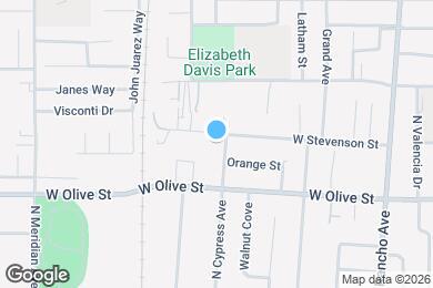 Map image of the property - 1175 Cypress Ave
