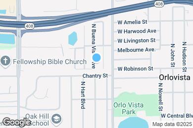 Map image of the property - 311 N Buena Vista Ave